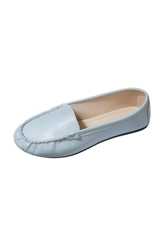 Women's Comfortable & Lightweight Loafers Slip-Ons Driving Walking Boat Shoes Cute Business Casual Dress Shoes Work Flats for Women 37