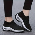thumbnail image 1 of Women's Comfortable Lightweight Walking Sneakers with Air Spring Technology Slip-On Design, 1 of 4