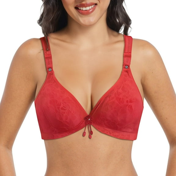 Women's Comfortable Non Wired Bra Soft Solid Color Underwear Seamless Support Everyday Wear Lightweight Smooth Fabric