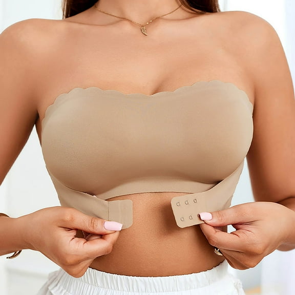 Women's Comfortable Nylon Stretch Bra For Everyday Wear Wedding Season Bridal Strapless Dress Seamless Support Strong Support Sports Bras for Women Sports Bra Workout Women's Sports Bras High Support