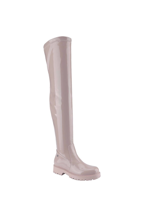 Women's Comfortable Over The Knee Thigh High Chunky Heel Boots Long Stretch Sexy Fall Winter Boot