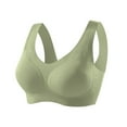 thumbnail image 1 of Women's Comfortable Seamless T-Shirt Bra, Wireless Pullover Full Cup Bralette, No Underwire Support Lingerie, 1 of 2