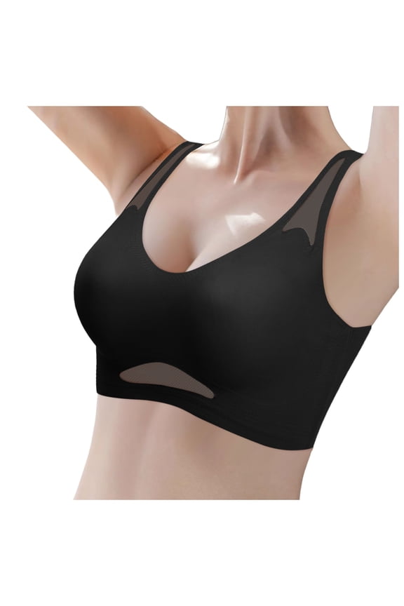 Women's Comfortable Sexy Transparent Bra Convertible Shoulder Straps Wireless Backless Support Everyday Wear