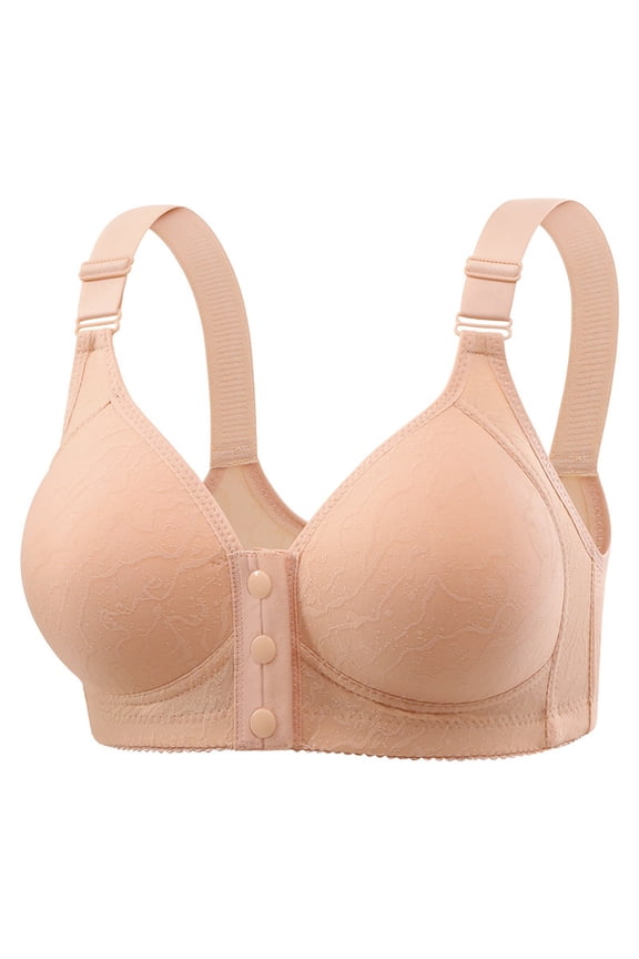 Women's Comfortable Sexy Transparent Bra Convertible Shoulder Straps Wireless Backless Support Soft Breathable Lingerie