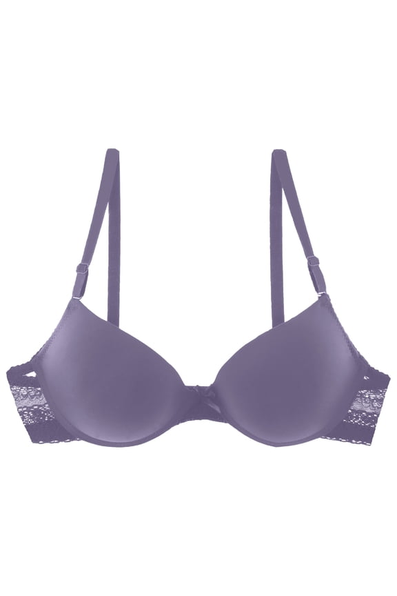 Women's Comfortable Sexy Transparent Bra Wireless Backless Convertible Straps Supportive Soft Seamless Lace