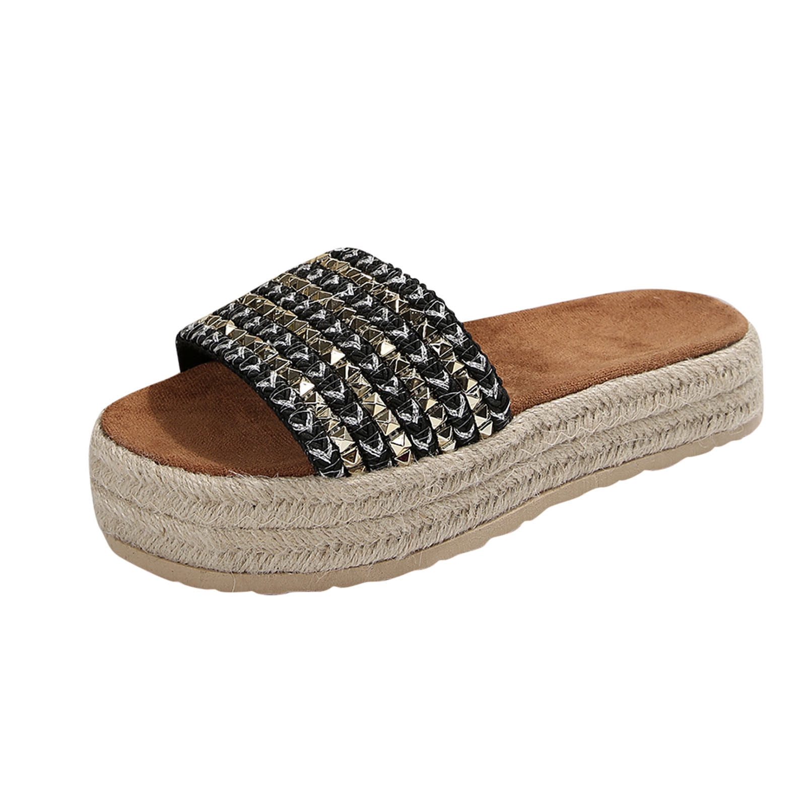 amazon slide on slippers for women