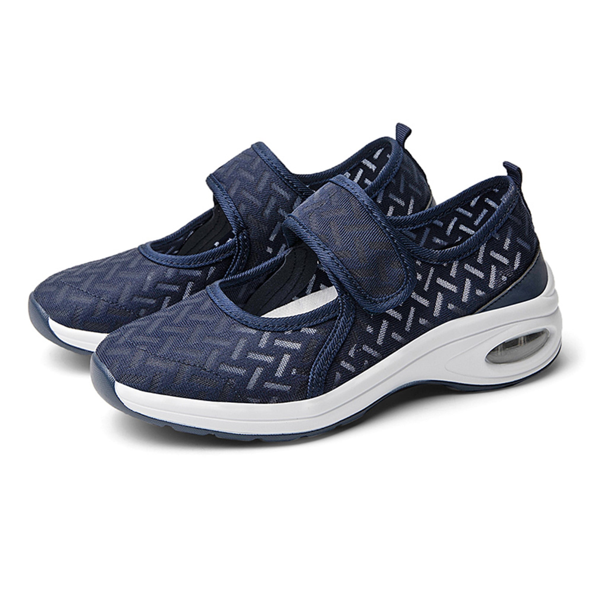 Women's Comfortable SlipOn Mary Jane Shoes Black