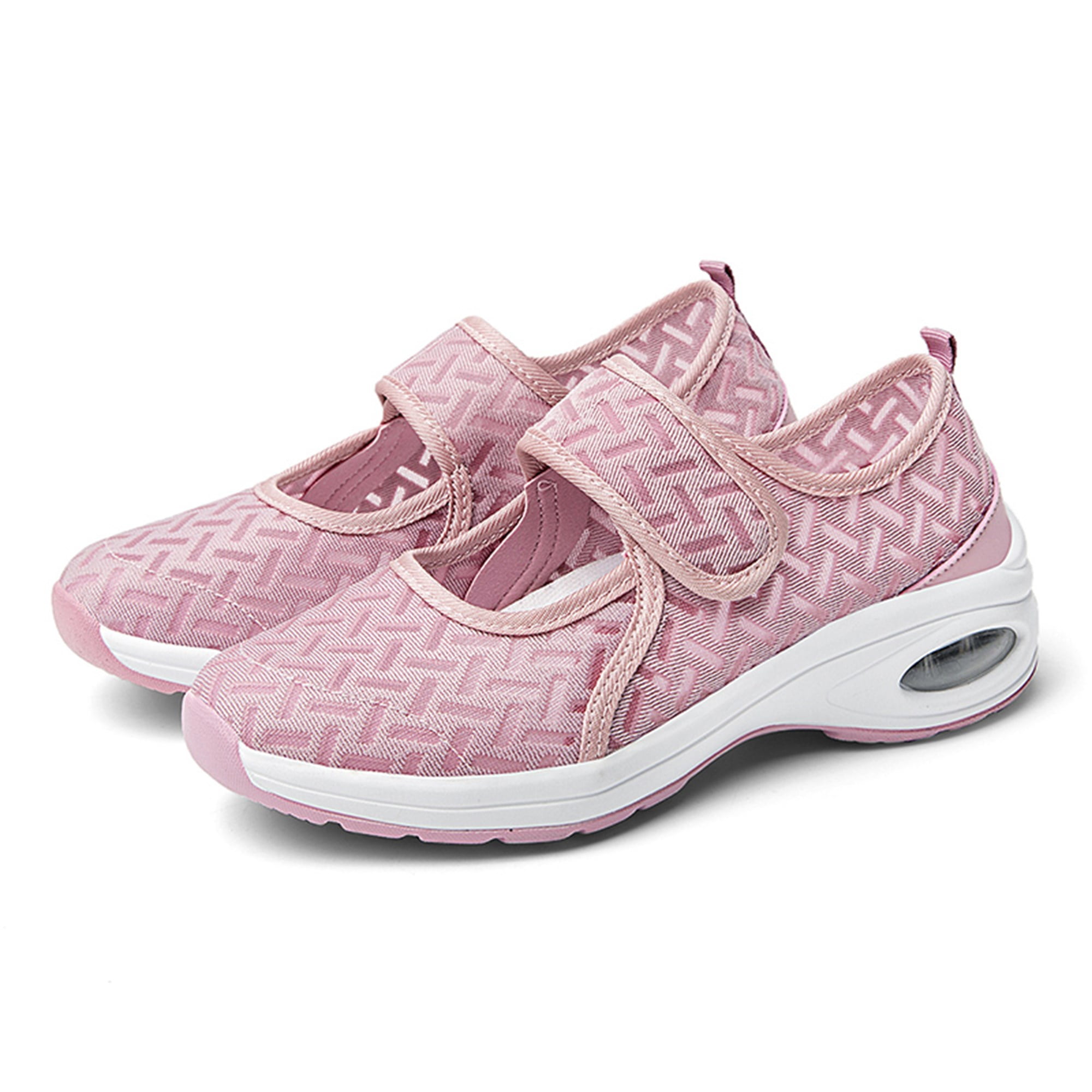 Women's Comfortable Slip-On Mary Jane Shoes Black - Walmart.com