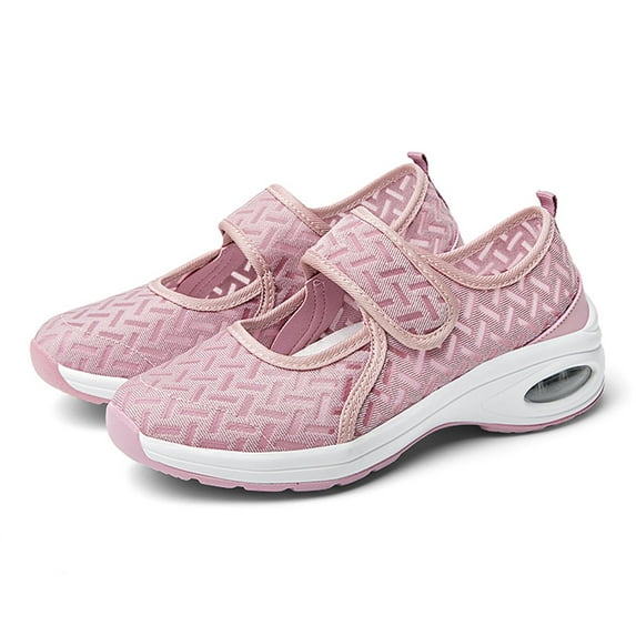 Women's Comfortable Slip-On Mary Jane Shoes Black