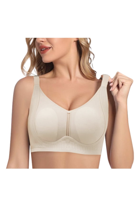 Women's Comfortable Thin Latex Underwire Bra with Rabbit Ear Design for All Day Wear Support