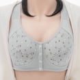 thumbnail image 1 of Women's Comfortable Thin Sagging Support Shining Back Wrapping Bra No Steel Ring for Beauty and Confidence, 1 of 1