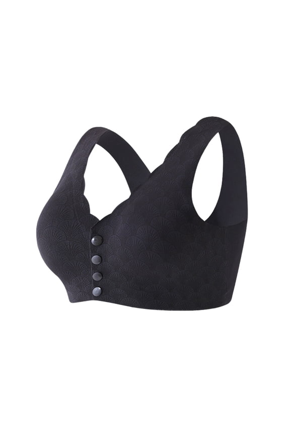 Women's Comfortable And Traceless Underwear G Summer Thin Style Large Chest Small Shrinking Chest Folding Sagging Bra For Women Womens Sports Bra Pack Compression Sports Bra Compression Bra Athletic