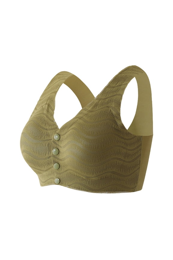 Women's Comfortable And Traceless Underwear Summer Thin Style Large Chest Small Shrinking Chest Folding Sagging Bra For Women Semi Bra Bra Strapless for Women T Back Sports Bras for Women Small Bras