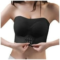 thumbnail image 1 of Women's Comfortable Transparent Shoulder Strap Cordless Backless Bra Convertible Straps Design, 1 of 2