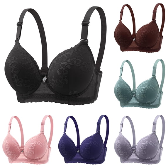 Women's Comfortable And Transparent Shoulder Strap Cordless Backless Spongeless With Convertible Shoulder Straps Bras to Wear with A Backless Dress Bra Strapless Bra Woman Bra