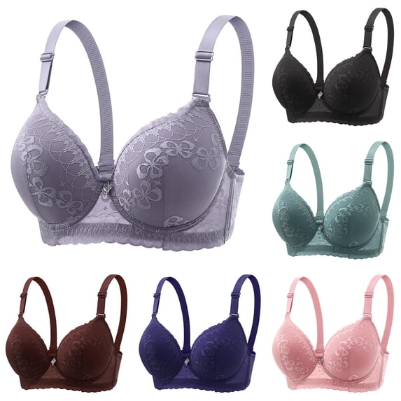 Women's Comfortable And Transparent Shoulder Strap Cordless Backless Spongeless With Convertible Shoulder Straps Bras to Wear with A Backless Dress Bra Strapless Bra Woman Bra