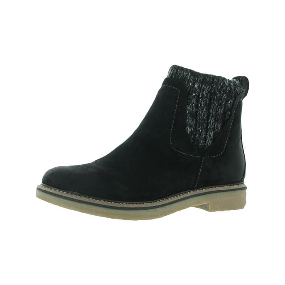 Comfortiva Womens Rawnie Suede Round Toe Chelsea Boots