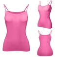 thumbnail image 1 of Women's Compression Tank Top Seamless Lightweight Shaper Camisole Hot Pink 5XL, 1 of 6