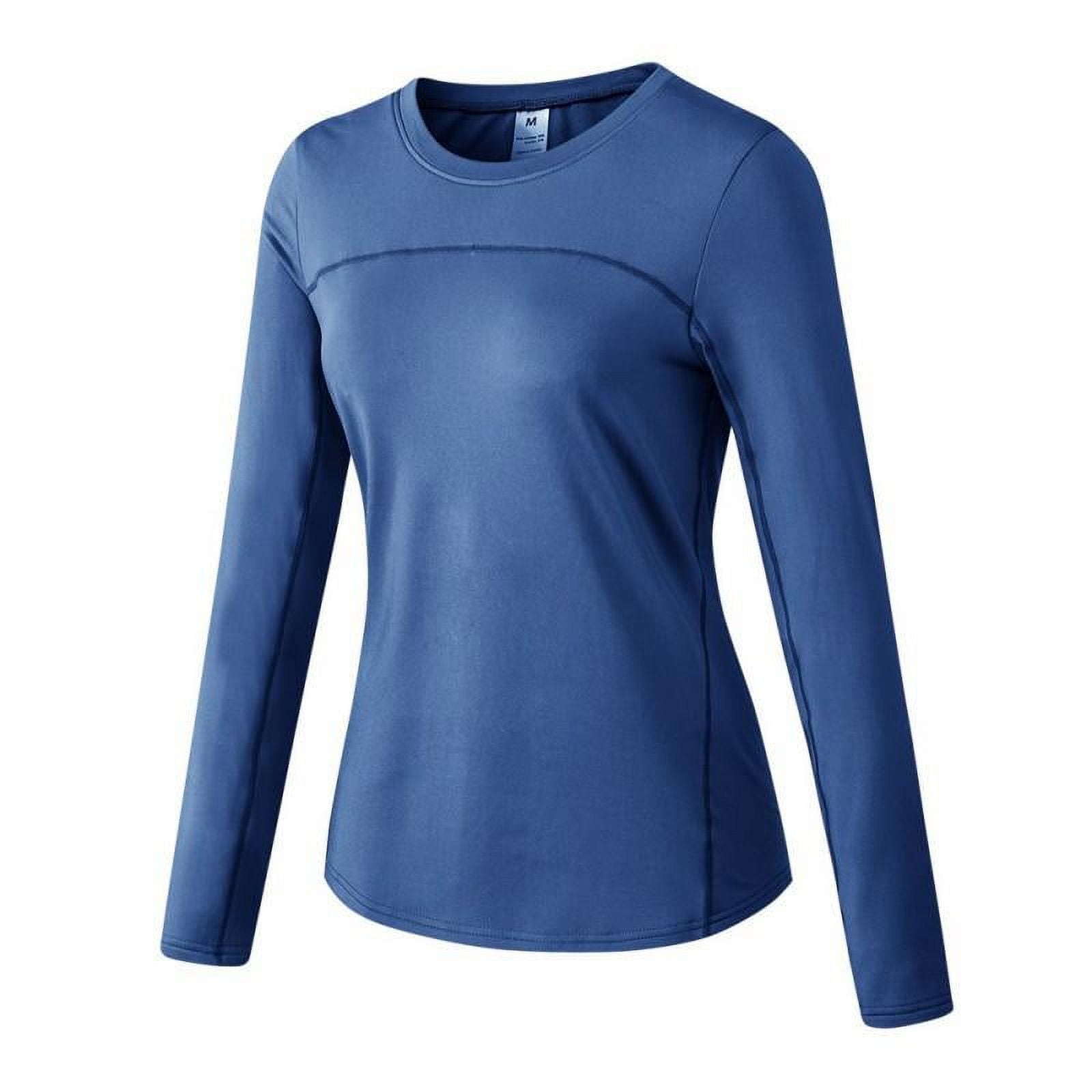 Women's Compression Tops Performance Athletic Long Sleeve Shirt