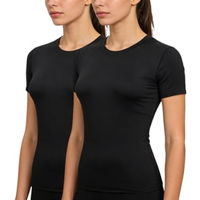 Women's ZDCGT Compression Workout Athletic Shirts & Tops 2-Pack (Women's)