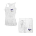 thumbnail image 1 of Women's Concepts Sport Baltimore Ravens Quartz Hacci Knit Tank Top & Shorts Sleep Set, 1 of 6