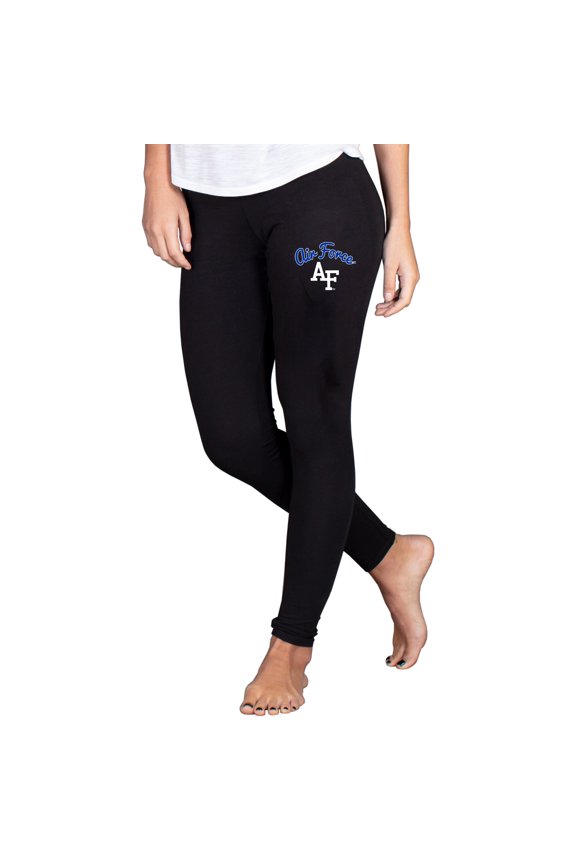 Women's Concepts Sport Black Air Force Falcons Fraction Essential Leggings