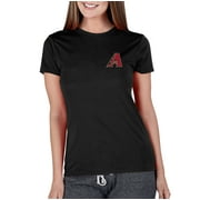 Women's Concepts Sport Black Arizona Diamondbacks Marathon Knit T-Shirt