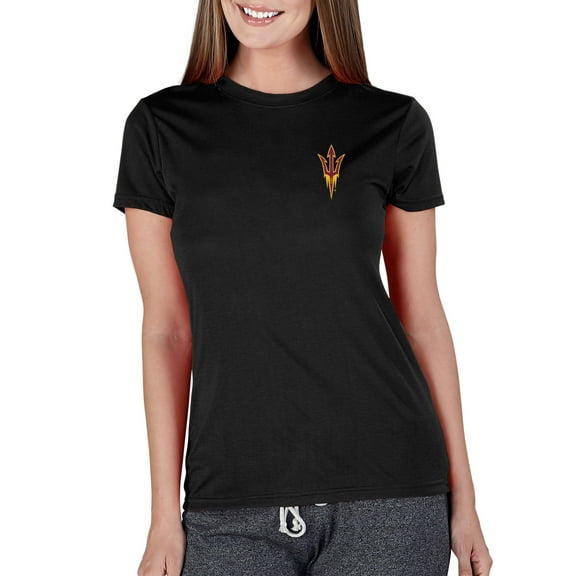 Women's Concepts Sport Black Arizona State Sun Devils Marathon Knit Top