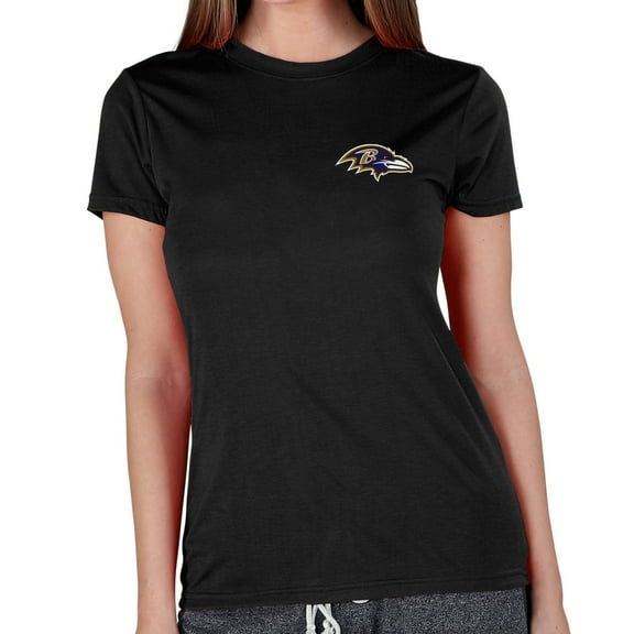 Women's Concepts Sport Black Baltimore Ravens Marathon Knit Lounge Top