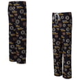 thumbnail image 1 of Women's Concepts Sport Black Boston Bruins Zest Allover Print Knit Pants, 1 of 3