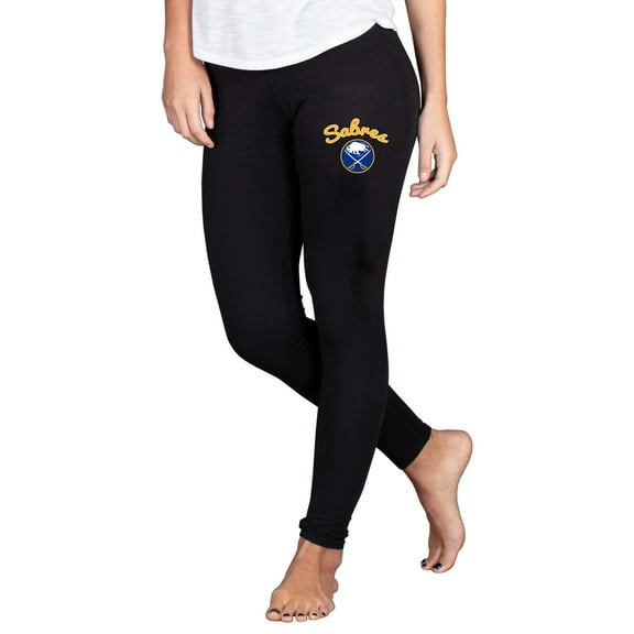 Women's Concepts Sport Black Buffalo Sabres Fraction Leggings
