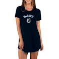 thumbnail image 1 of Women's Concepts Sport Black Minnesota United FC Marathon Knit Nightshirt, 1 of 1