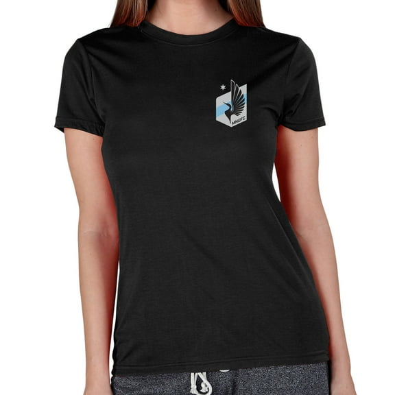 Women's Concepts Sport Black Minnesota United FC Marathon Top