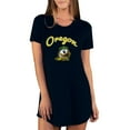 thumbnail image 1 of Women's Concepts Sport Black Oregon Ducks Marathon Nightshirt, 1 of 1