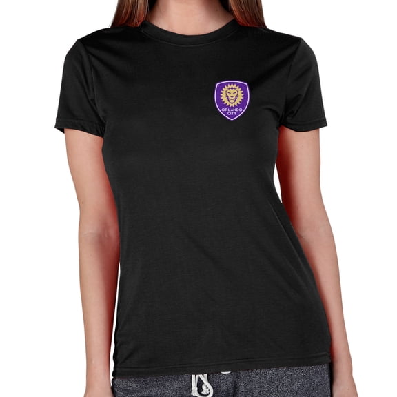 Women's Concepts Sport Black Orlando City SC Marathon Top