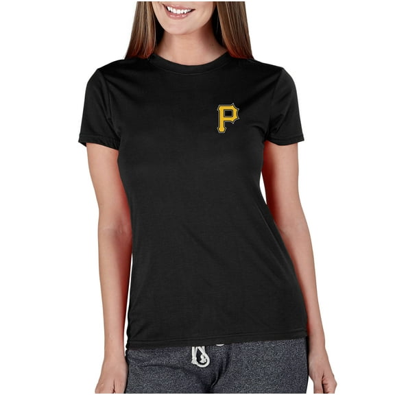 Women's Concepts Sport Black Pittsburgh Pirates Marathon Knit Top