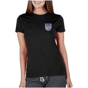 Women's Concepts Sport Black Sacramento Kings Marathon Knit T-Shirt