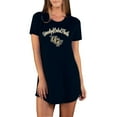 thumbnail image 1 of Women's Concepts Sport Black UCF Knights Marathon Nightshirt, 1 of 1