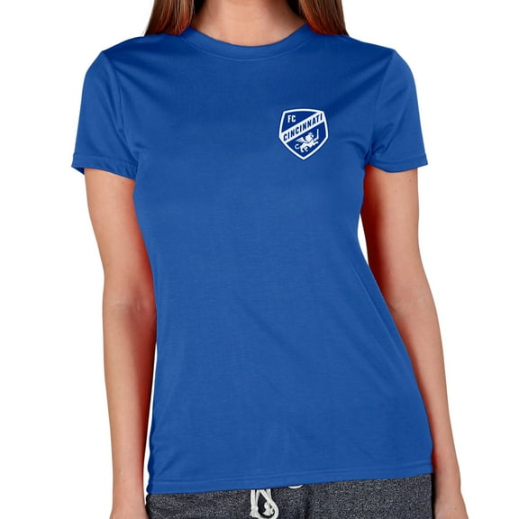 Women's Concepts Sport Blue FC Cincinnati Marathon Top