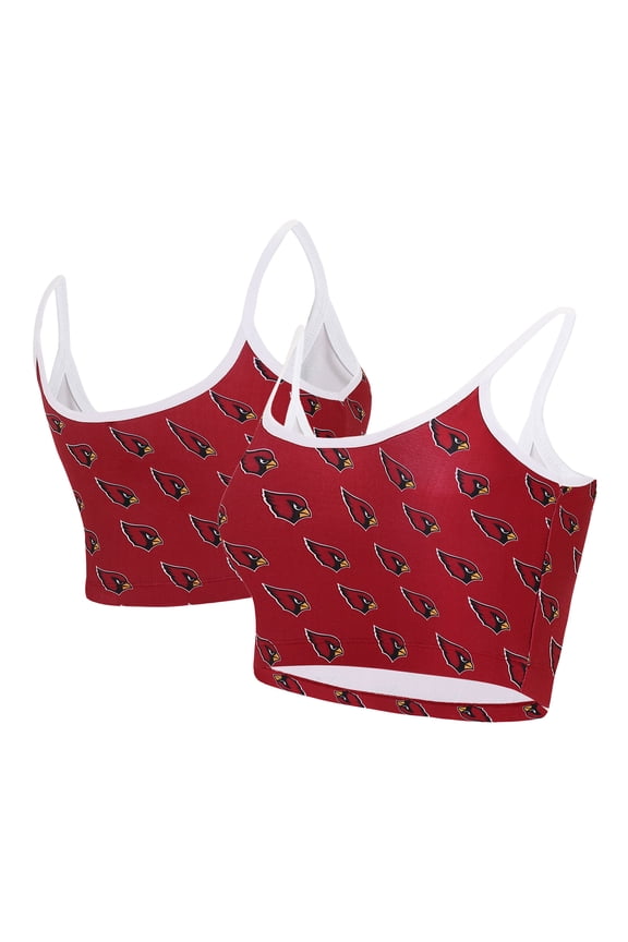 Women's Concepts Sport Cardinal Arizona Cardinals Gauge Lounge Bralette