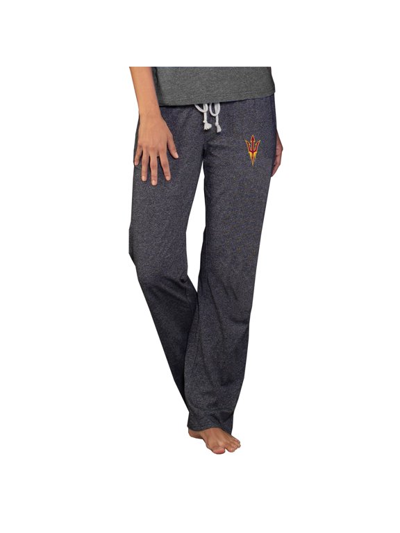 Women's Concepts Sport Charcoal Arizona State Sun Devils Quest Knit Lightweight Pants