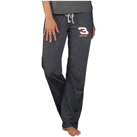 Women's Concepts Sport Charcoal Dale Earnhardt Quest Knit Pants