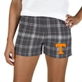 thumbnail image 1 of Women's Concepts Sport Charcoal/Gray Tennessee Volunteers Ultimate Flannel Shorts, 1 of 1