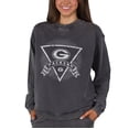 thumbnail image 1 of Women's Concepts Sport Charcoal Green Bay Packers Boxy Mist French Terry Long Sleeve Top, 1 of 1