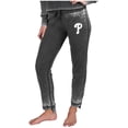 thumbnail image 1 of Women's Concepts Sport  Charcoal Philadelphia Phillies Resurgence Waffle Knit Pants, 1 of 1
