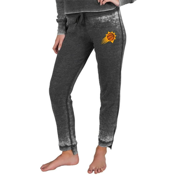 Women's Concepts Sport Charcoal Phoenix Suns Resurgence Waffle Knit Pants