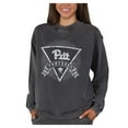 thumbnail image 1 of Women's Concepts Sport Charcoal Pitt Panthers Boxy Mist French Terry Long Sleeve Top, 1 of 1