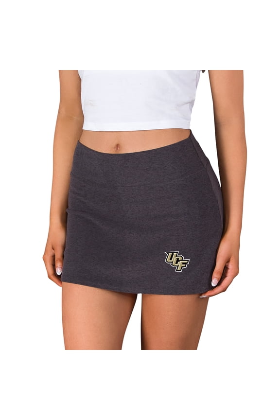 Women's Concepts Sport Charcoal UCF Knights Centerline Knit Skort