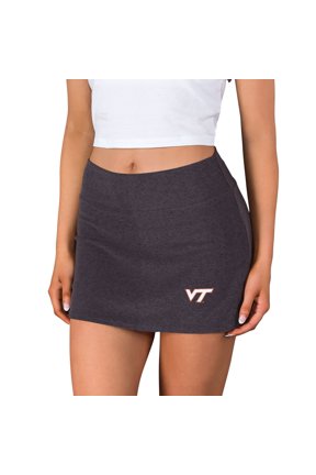 Women's Concepts Sport Charcoal Virginia Tech Hokies Centerline Knit Skort