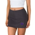 thumbnail image 1 of Women's Concepts Sport Charcoal Washington Huskies Centerline Knit Skort, 1 of 2